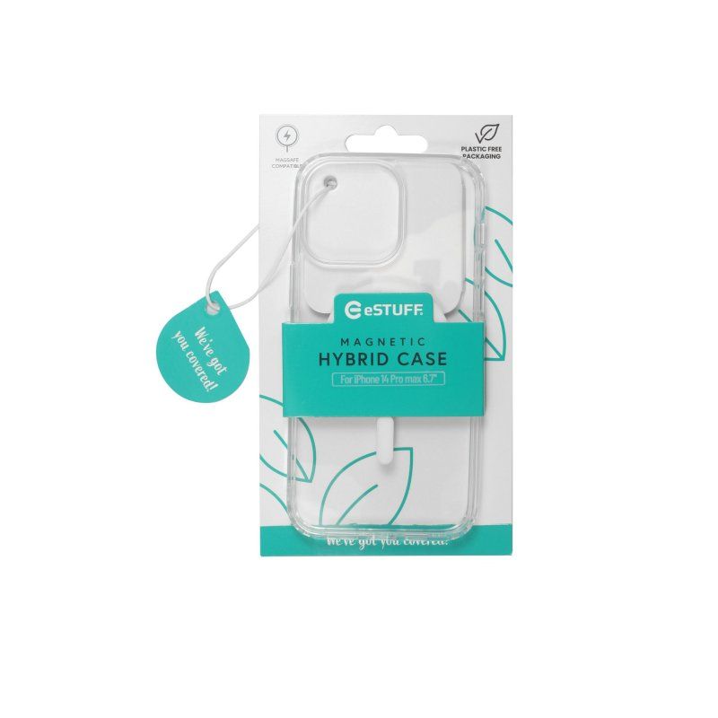 eSTUFF ES67140008 coque de protection pour téléphones portables 17 cm (6.7") Housse Transparent