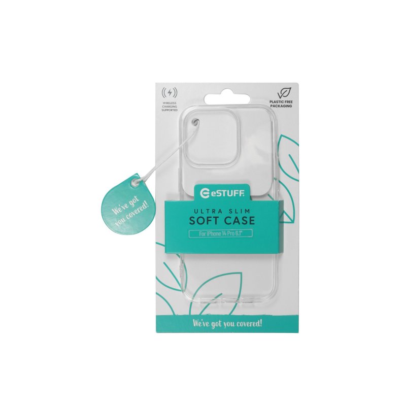 eSTUFF ES67100006 mobile phone case 15.5 cm (6.1") Cover Transparent