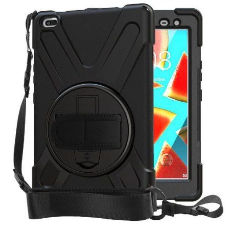 eSTUFF AUSTIN Defender Case for Lenovo TAB M8 HD - Black