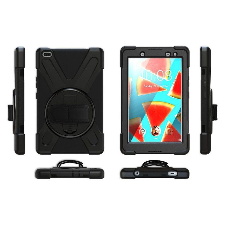 eSTUFF AUSTIN Defender Case for Lenovo TAB M8 HD - Black