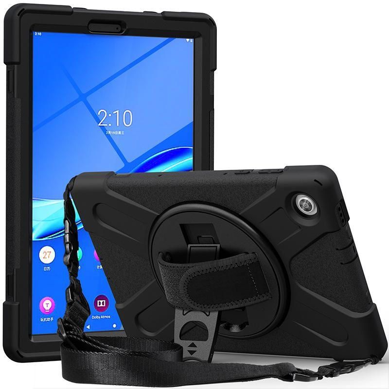 eSTUFF AUSTIN Defender Case for Lenovo TAB M10 HD 2nd Gen (TB-X306X) - Black