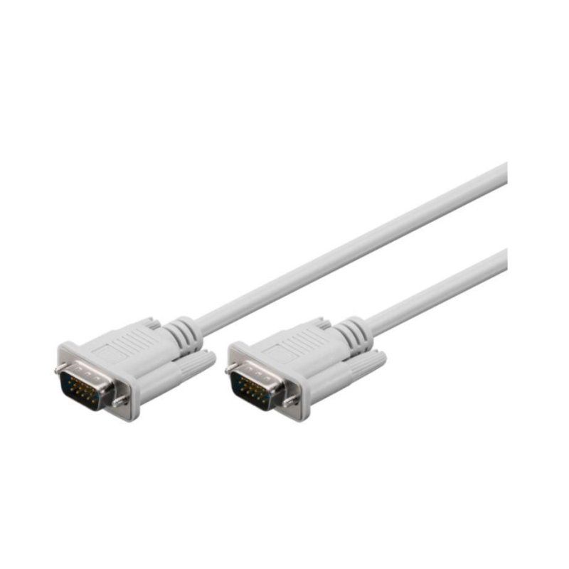 Microconnect VMM102C VGA cable 2 m VGA (D-Sub) White