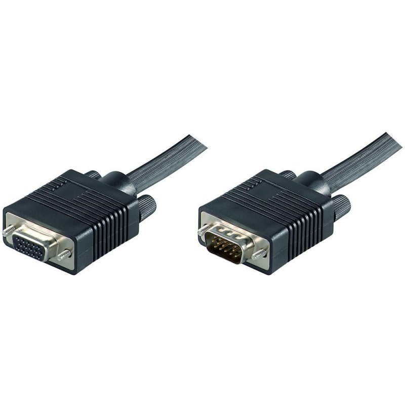 Microconnect MONGH2B VGA cable 2 m VGA (D-Sub) Black