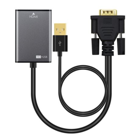 Microconnect VGAHDMI VGA cable 0.15 m VGA (D-Sub) Black