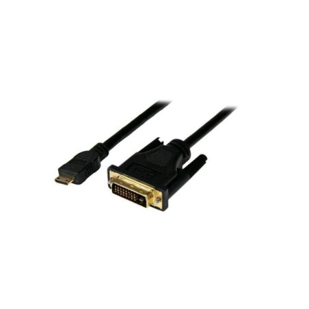 Microconnect HDCPDVIDD câble vidéo et adaptateur 1 m HDMI Type C (Mini) DVI-D Noir