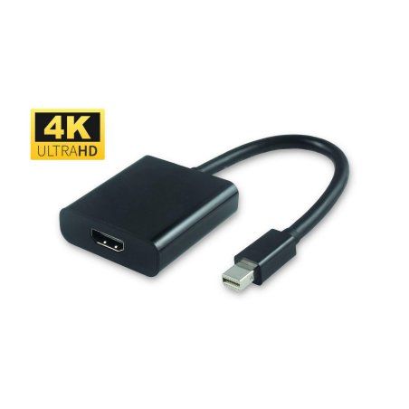 Microconnect MDPHDMI6B video cable adapter 0.2 m Mini DisplayPort HDMI Black
