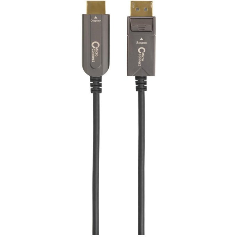 Microconnect DP-HDMI-2000V1.4OP câble vidéo et adaptateur 20 m DisplayPort HDMI Type A (Standard) Noir