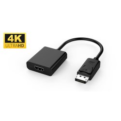 Microconnect DPHDMI3 video cable adapter 0.15 m DisplayPort HDMI Black