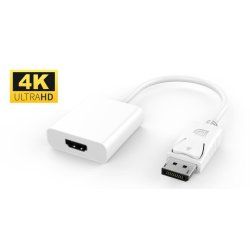 Microconnect DPHDMI3W câble vidéo et adaptateur 0,15 m DisplayPort HDMI Blanc
