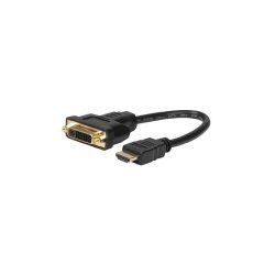 Microconnect DVIHDMI15CM câble vidéo et adaptateur 0,15 m HDMI Type A (Standard) DVI Noir