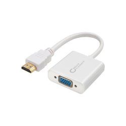Adapter HDMI - VGA M/F, White