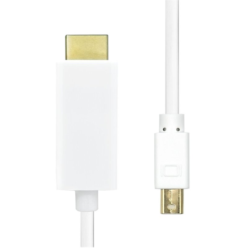 ProXtend MDP1.2-HDMI-002W câble vidéo et adaptateur 2 m Mini DisplayPort Blanc