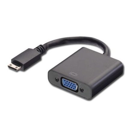 Microconnect HDMIVGAB video cable adapter 0.15 m HDMI Type C (Mini) VGA (D-Sub) Black