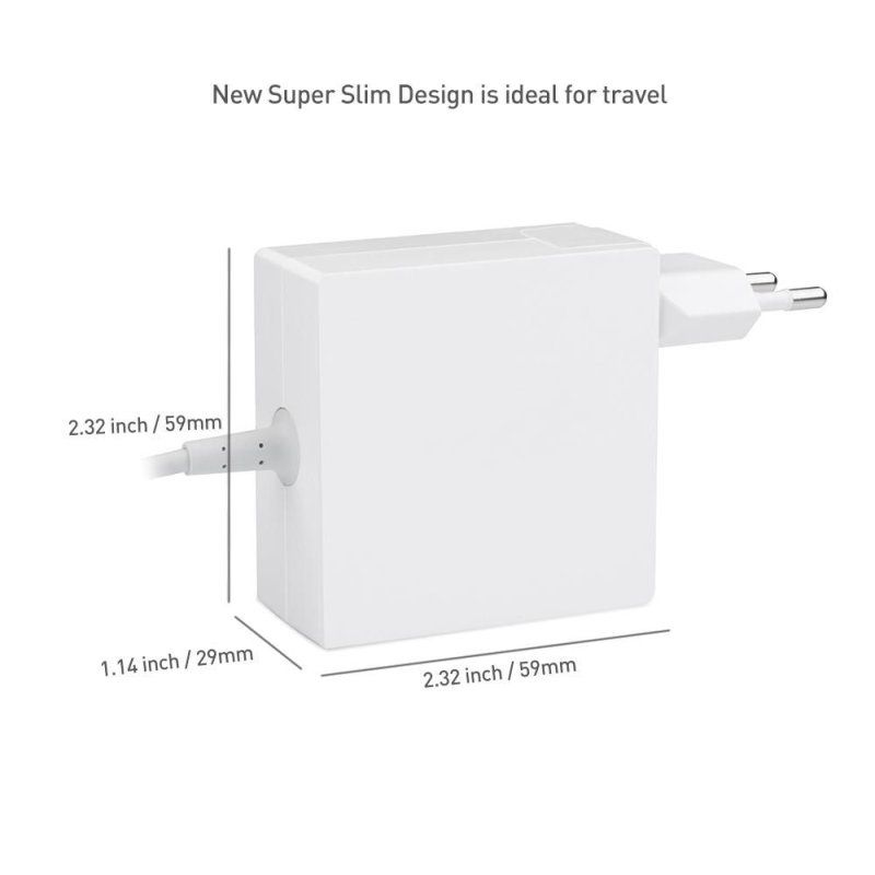 CoreParts MBXUSBC-AC0001-W adaptateur de puissance & onduleur Intérieure 45 W Blanc