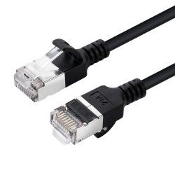 Microconnect V-FTP6A015S-SLIM câble de réseau Noir 1,5 m Cat6a U/FTP (STP)