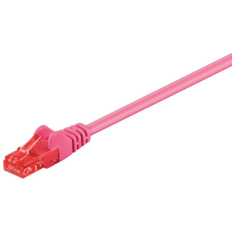 Microconnect B-UTP602PI câble de réseau Rose 2 m Cat6 U/UTP (UTP)