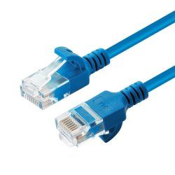 Microconnect V-UTP6A002B-SLIM câble de réseau Bleu 0,2 m Cat6a U/UTP (UTP)