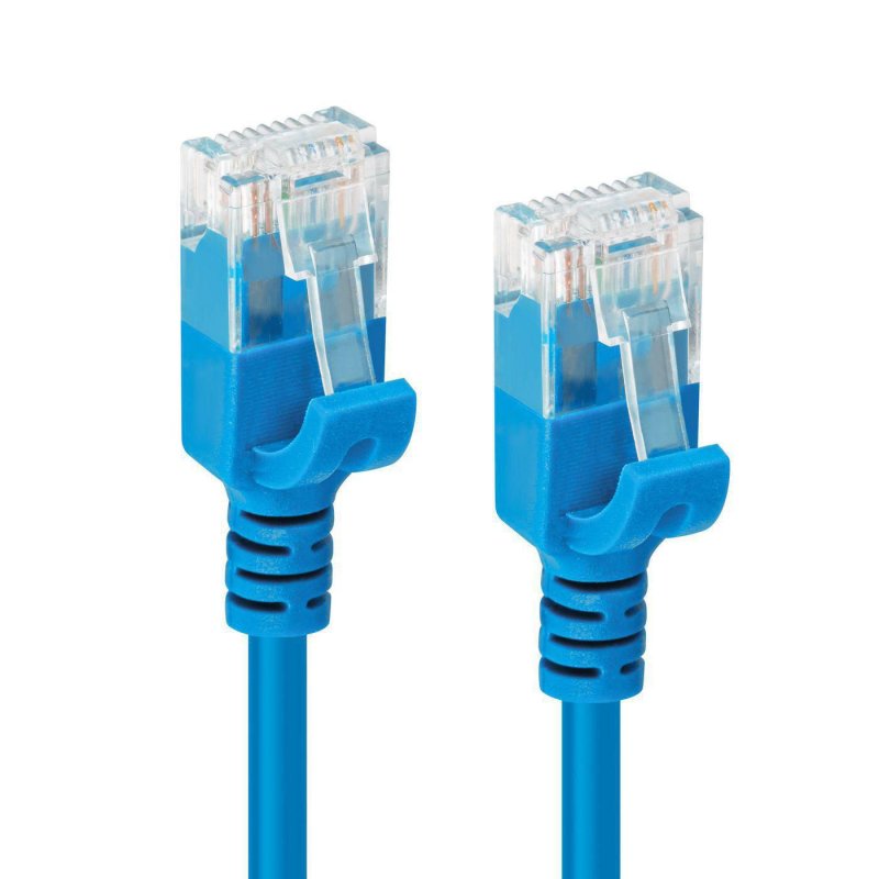 Microconnect V-UTP6A20B-SLIM networking cable Blue 20 m Cat6a U/UTP (UTP)