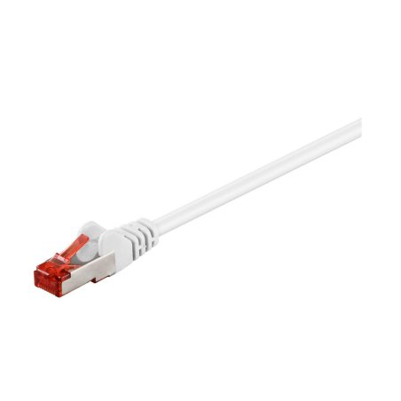 F/UTP CAT6 0.25m White PVC