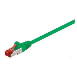F/UTP CAT6 0.5m Green PVC