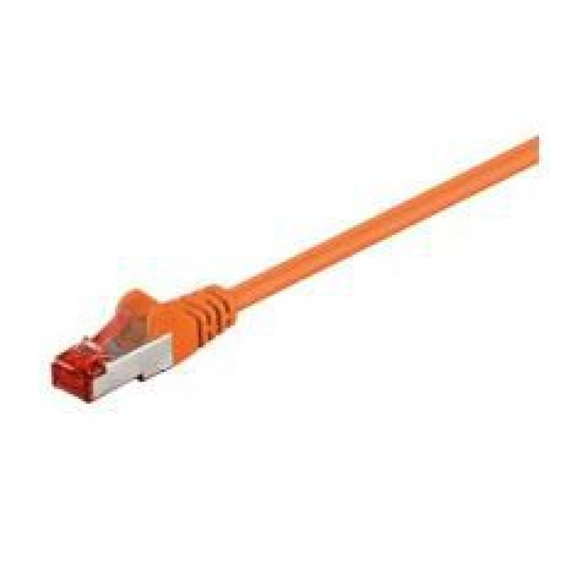 F/UTP CAT6 0.5m Orange PVC