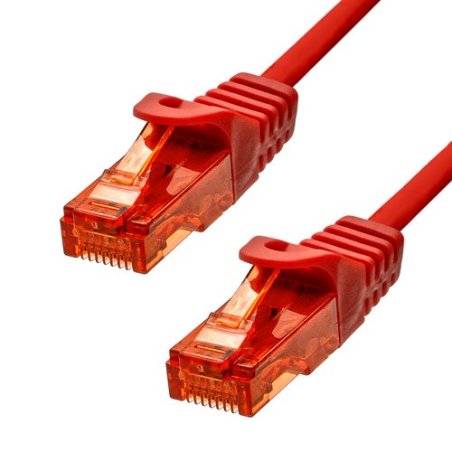 ProXtend 6UTP-0075R câble de réseau Rouge 0,75 m Cat6 U/UTP (UTP)
