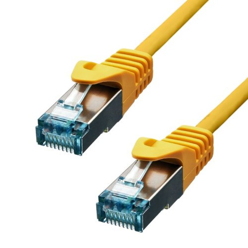 ProXtend 6ASFTP-0075Y câble de réseau Jaune 0,75 m Cat6a S/FTP (S-STP)
