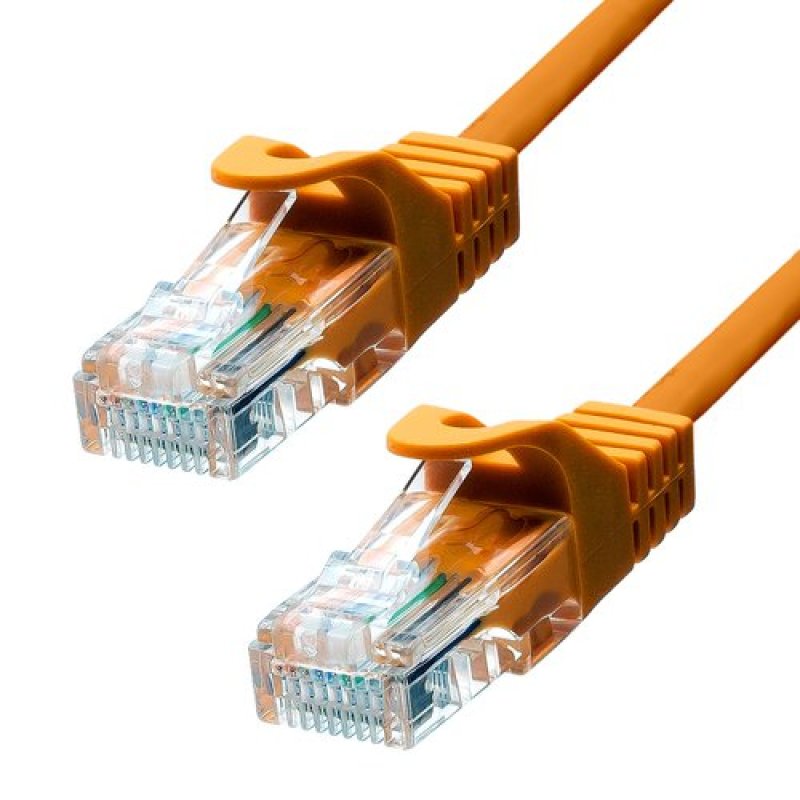 ProXtend CAT5e U/UTP CU PVC Ethernet Cable Orange 7M