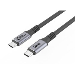 Microconnect USB4CC05 USB cable USB4 Gen 3x2 0.5 m USB C Black