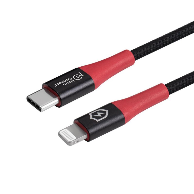 Microconnect MC-CLIGHTNING-SC câble Lightning 1,5 m Noir