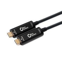 Microconnect MC-USB3.1CC10OP câble USB USB 3.2 Gen 2 (3.1 Gen 2) 10 m USB C Noir
