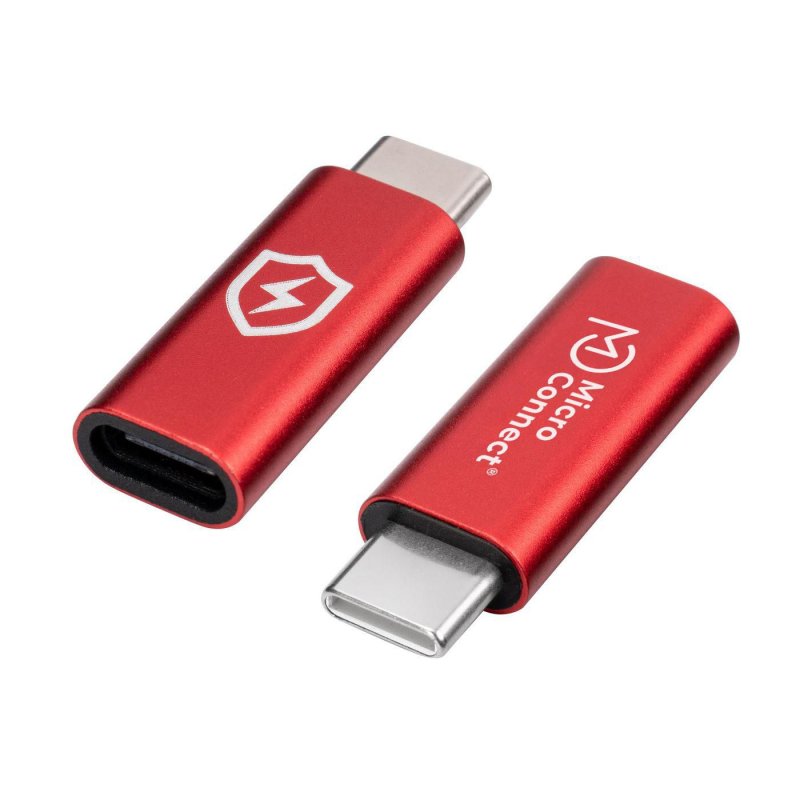 Microconnect MC-CCADAP-SC changeur de genre de câble USB C Rouge