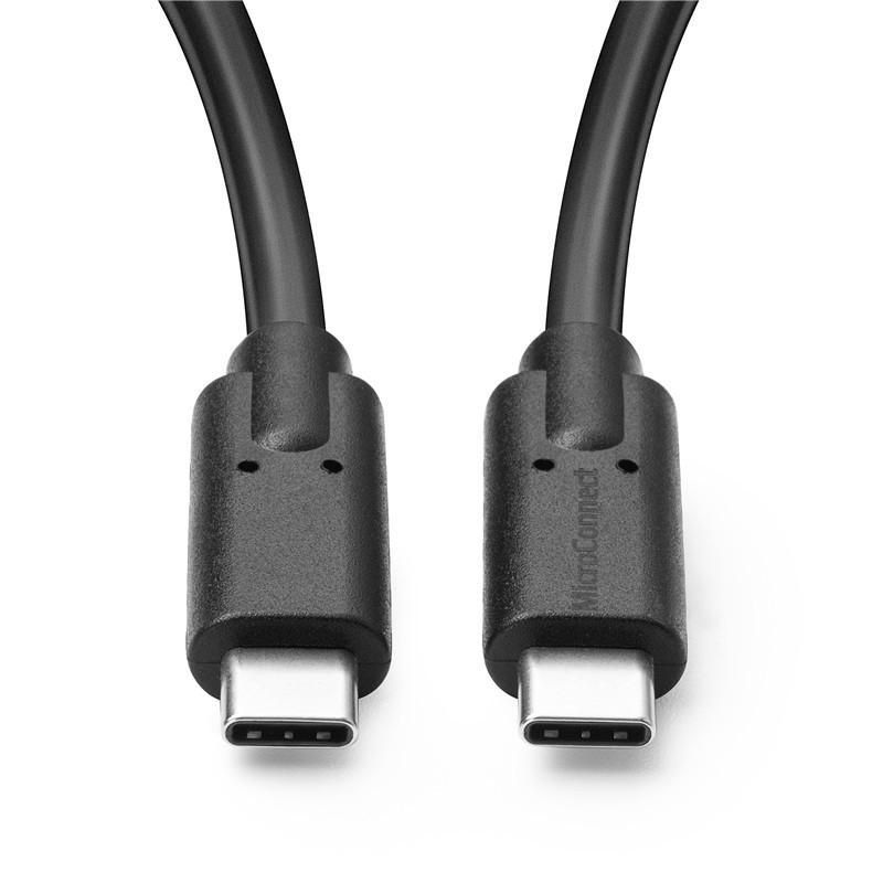 Microconnect USB3.2CC1.5 câble USB USB 3.2 Gen 2 (3.1 Gen 2) 1,5 m USB C Noir