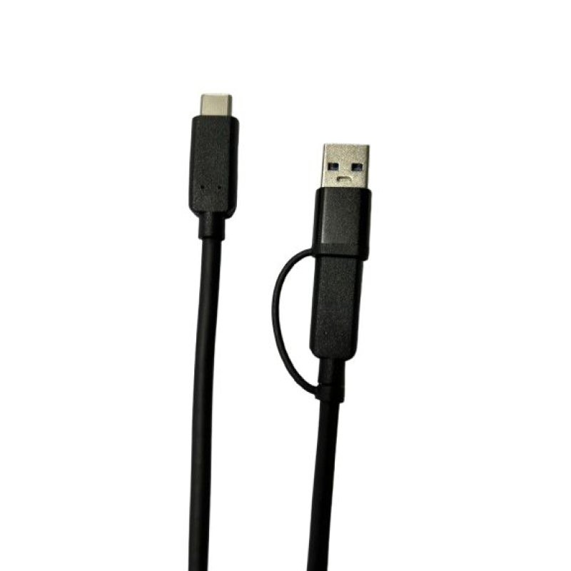 Microconnect USB3.1CCA1 USB cable USB 3.2 Gen 1 (3.1 Gen 1) 1 m USB C Black