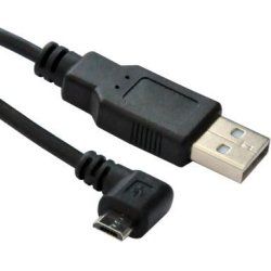 Microconnect USBABMICRO3ANG câble USB USB 2.0 3 m Micro-USB B USB A Noir