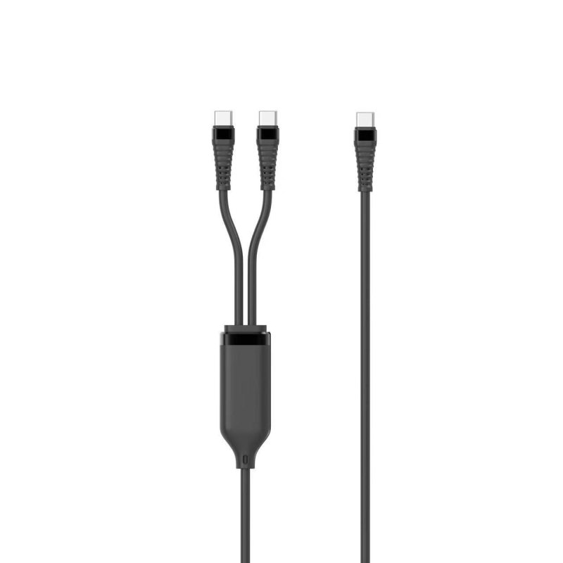Microconnect MC-2XUSBC-100W câble USB USB 2.0 1,55 m USB C Noir