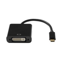 USB-C (M) to DVI-I 24 5 (F)