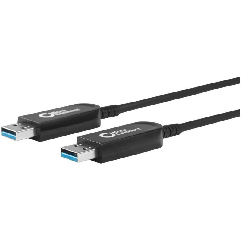 Microconnect USB3.0AA15BOP USB cable USB 3.2 Gen 1 (3.1 Gen 1) 15 m USB A Black