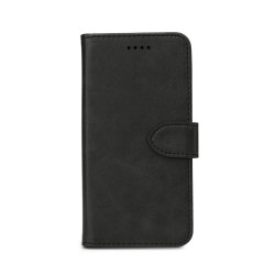 eSTUFF ES67340005-BULK coque de protection pour téléphones portables Étui avec portefeuille Noir