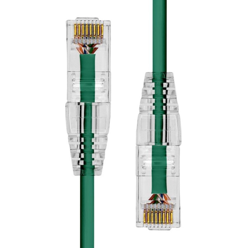 ProXtend Ultra Slim CAT6 U/UTP CU LSZH Ethernet Cable Green 4M