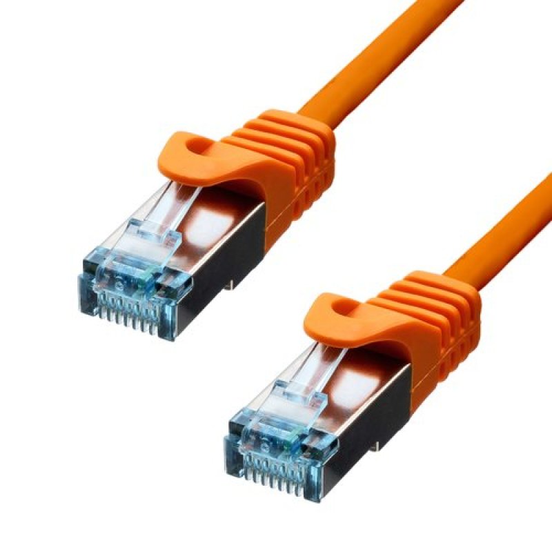 ProXtend 6ASFTP-005O câble de réseau Orange 0,5 m Cat6a S/FTP (S-STP)