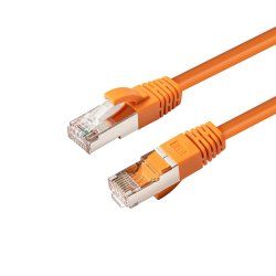 Microconnect MC-SFTP6A0025O câble de réseau Orange 0,25 m Cat6a S/FTP (S-STP)