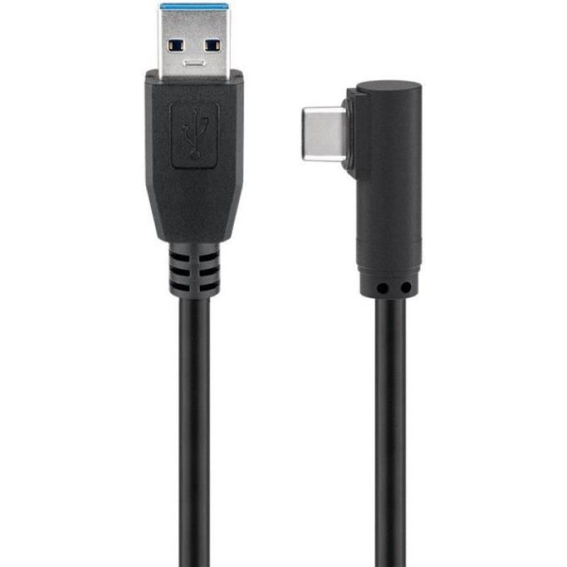 Microconnect USB3.1CA1A USB cable USB 3.2 Gen 1 (3.1 Gen 1) 1 m USB A USB C Black