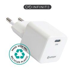 eSTUFF ES637027-BULK chargeur d'appareils mobiles Smartphone Blanc Secteur Charge rapide Intérieure