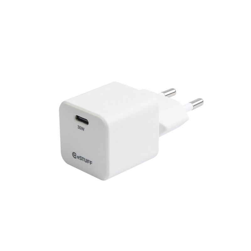 eSTUFF ES637027 chargeur d'appareils mobiles Smartphone Blanc Secteur Charge rapide Intérieure