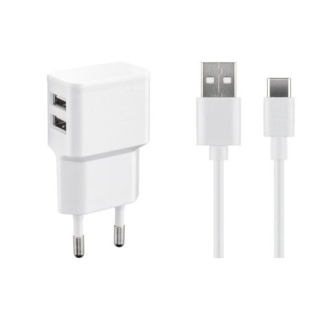 Microconnect USB3.1CA1SETW chargeur d'appareils mobiles Smartphone Blanc Secteur Intérieure