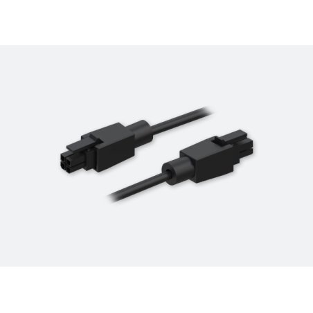 Teltonika 4-pin to 4-pin power cable Black 1 m