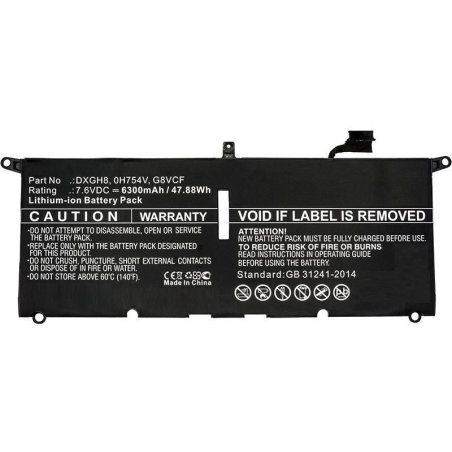 Laptop Battery for Dell 48Wh