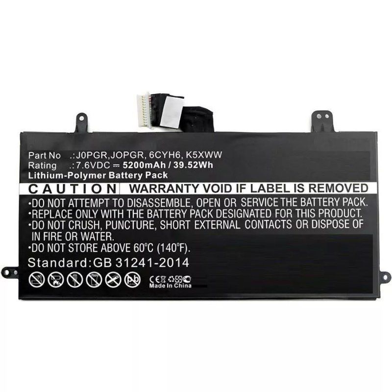 Laptop Battery for Dell 32Wh