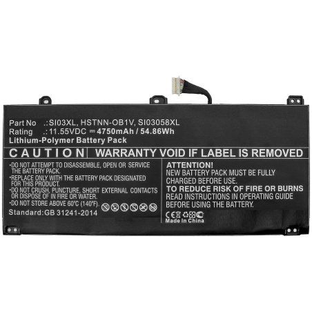 CoreParts MBXHP-BA0273 composant de laptop supplémentaire Batterie
